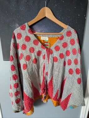 Kantha Bae Butterfly Cinch Top